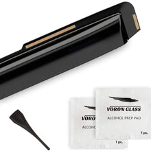 Voron Glass in-Channel Extra Durable Rain Guards for Trucks Toyota Tundra 2007-2020 CrewMax, Window Deflectors, Vent Window Visors, 4 Pieces - 220083