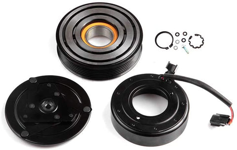 cciyu AC Compressor and A/C Clutches for N-issan Sentra 2007-2012 CO 10871C Auto Repair Compressors Assembly