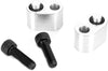 Qiilu Coolant Block, LS Coolant Crossover Tube Adapter Fit for LS2 LS1 LS3 5.3 6.0 LM7 LQ4 1/8 NPT