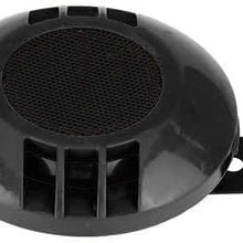 XINGFUQY 110dB 430HZ Loud Electric Snail Horn Loudspeaker Universal Fit for 12V Motorcycle Car Black Waterproof and Sand-Proof