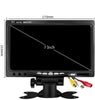 7 Inch Car Rear View LCD Monitor, Kenowa 800x480 Backlit TFT LCD HD Color Screen for Car Rear View Camera, Car DVD, Surveillance Camera with Stand, Remote and 2 AV Input