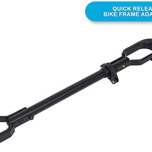 KAC Overdrive Bike Frame Telescope Mount Bar Adapter (Quick Release Clamp Version) - Bicycle Cross Bar - for Y-Frame, Dual Suspension, Cruiser Bikes – RV Use Prohibited