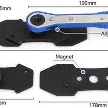 MSJFUBANGBM Car Ratchet Brake Piston Caliper Spreader Tool Brake Caliper Press Partition Pad Tool (Color : Blue)