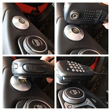 Magnetic Radio Hand Microphone Hand-Mic Mount Base for Yaesu ICOM FTM-300DR FTM-300 FTM-7250DR FTM-7250 FTM-400DR FTM-400XDR FT-450D for Wrangler Chevy FD Off-Road SUV