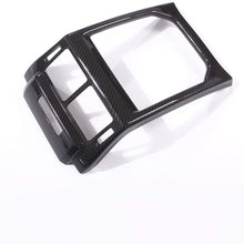 CHEYA Carbon Fiber Rear Row Air Conditioner Outlet Vent Frame Trim 1pc for Land Rover Range Rover Evoque 2012-2017