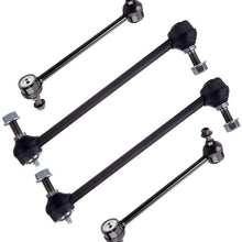 ZENITHIKE 4PCS Suspension Kit Replacement For L-exus ES300 ES330 RX330 RX350 RX400h 05-12 for T-oyota Avalon 02-06 Camry 01-13 Highlander 04-08 Solara Parts Front Sway Bar End Link Rear Sway Bar