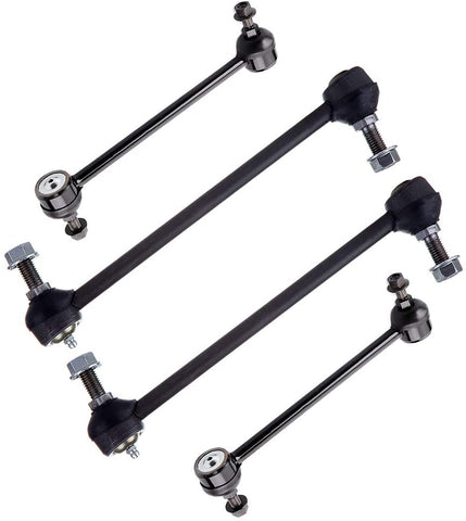 ZENITHIKE 4PCS Suspension Kit Replacement For L-exus ES300 ES330 RX330 RX350 RX400h 05-12 for T-oyota Avalon 02-06 Camry 01-13 Highlander 04-08 Solara Parts Front Sway Bar End Link Rear Sway Bar