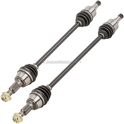 For Chevrolet Equinox & GMC Terrain 2010-2013 Pair Rear CV Axle Shaft - BuyAutoParts 90-908692D New