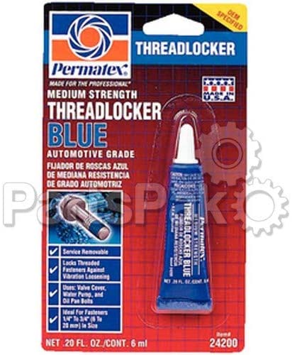 Permatex 24240 36 Ml 242 Med. Threadlocker