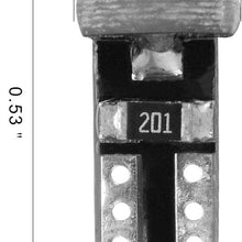 YITAMOTOR 20x T5 3-SMD Instrument Panel Cluster Dash White LED Bulb Light Lamp 74 70 37 17