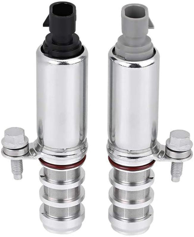Intake & Exhaust Camshaft Position Actuator Variable Valve Timing Solenoids for GM Chevy Malibu HHR Buick Pontiac 2.0L 2.2L 2.4L 12655420 12655421