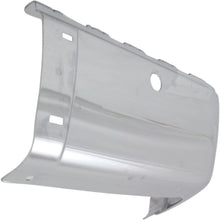 Bumper End compatible with Chevrolet Silverado Sierra 07-14 Rear Chrome W/Sensor Holes Right Side Steel