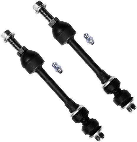 TUPARTS 2-Piece Front Sway Bar End Link Suspension Replacement fit 2006-2008 for D-odge R-am 1500 2003-2008 for D-odge R-am 2500 2004-2008 for D-odge R-am 3500 2WD/RWD ONLY Part