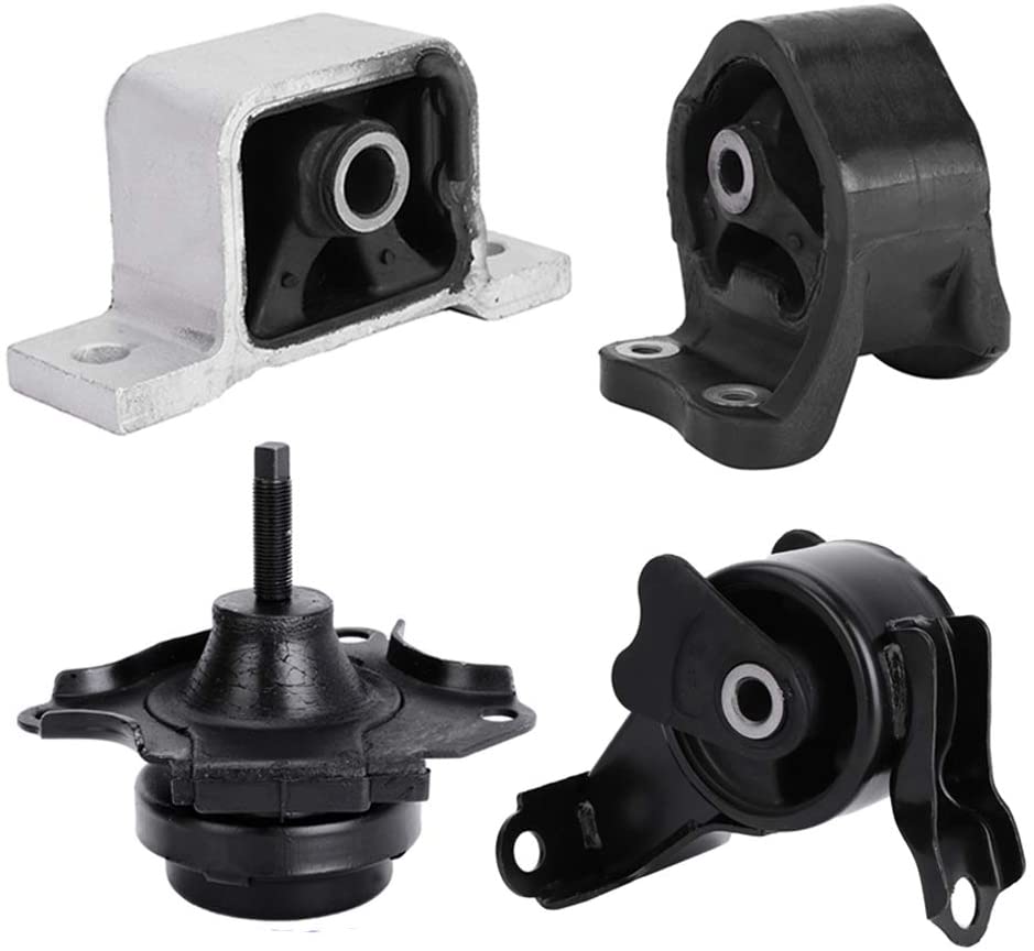 A6597 A6596 A4504 A4506 Kit 4PCS Engine Motor Mounts and Transmission Mount Fit For 2002 2003 2004 2005 2006 Honda CR-V 2.4L