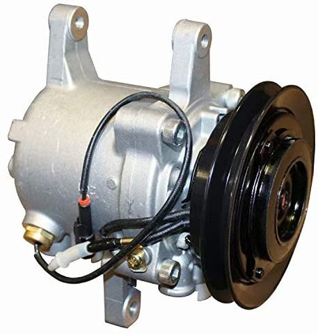 EMIAOTO SVO7E Air Conditioning Compressor AC Compressor OEM:M108S M5040 M7040 for Kubota M8540 M9540 Tractor Air Conditioner Compressor M108S M5040 M7040