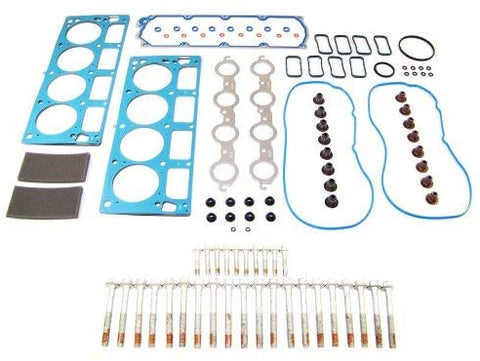 DNJ Head Gasket Set with Head Bolt Kit For 2008-2017 for Chevrolet Corvette 6.2L 6162cc 376cid V8 OHV
