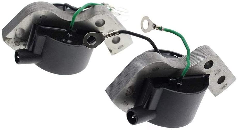 Amhousejoy 2Pcs Ignition Coil for OMC Fit for Johnson Evinrude Outboard Replacement 582995/584477 / 580416-2 Cylinders Boat Outboard Engines