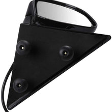 ROADFAR Side View Mirror Left Side Mirror Fit Compatible with 1995-1997 Chevy Blazer S10 1994-1997 Chevy S10 Pickup S-15 Power Adjustment Manual Folding Non-Heated 15150851 GM1320126