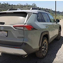 Kingcher 2 Pieces Cross Bars Fit for 2019 2020 2021 Toyota RAV4 Adventure Black Crossbars Roof Rack Baggage Luggage Lockable