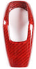 YIWANG Red Real Carbon Fiber Gear Shift Knob Head Cover for Land Rover Range Rover Sport 2018 2019 2020 Car Accessories