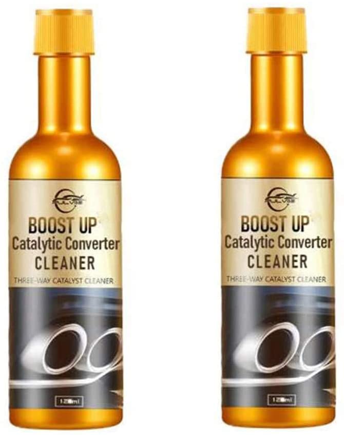 BJYXSZD Fuel System Cleaner 120ml Engine Catalytic Converter Cleaner Engine Booster Cleaner Carbon Deposit Removing Agent, Free of Disassembly Inside The Engine