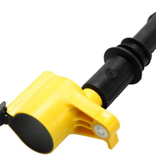 Motovecor DG511 Ignition Coil 8 High Performance Straight Boot Ignition Coil Pack for Ford F150 F-150 F250 Lincoln Mercury V8 V10 4.6l 5.4l 6.8l Compatible with 3L3E12A366CA 5C1584 C1541 FD-508 UF-537