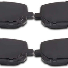 Ceramic Discs Brake Pads,SCITOO 4pcs Front Brake Pads fit for 2003 04 05 06 07 2008 Pontiac Vibe,2003 04 05 06 07 2008 Toyota Corolla,2003 04 05 06 07 2008 Toyota Matrix