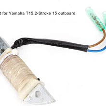 Suuonee Ignition Coil CDI, Motor Ignition Coil CDI Unit Box Assembly Fit For Yamaha T15 2-Stroke 15 outboard
