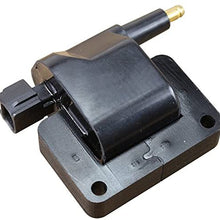 AIP Electronics Premium Ignition Coil Pack Compatible Replacement For 1998-2003 Dodge and Jeep 4CYL V6 and V8 Oem Fit C198