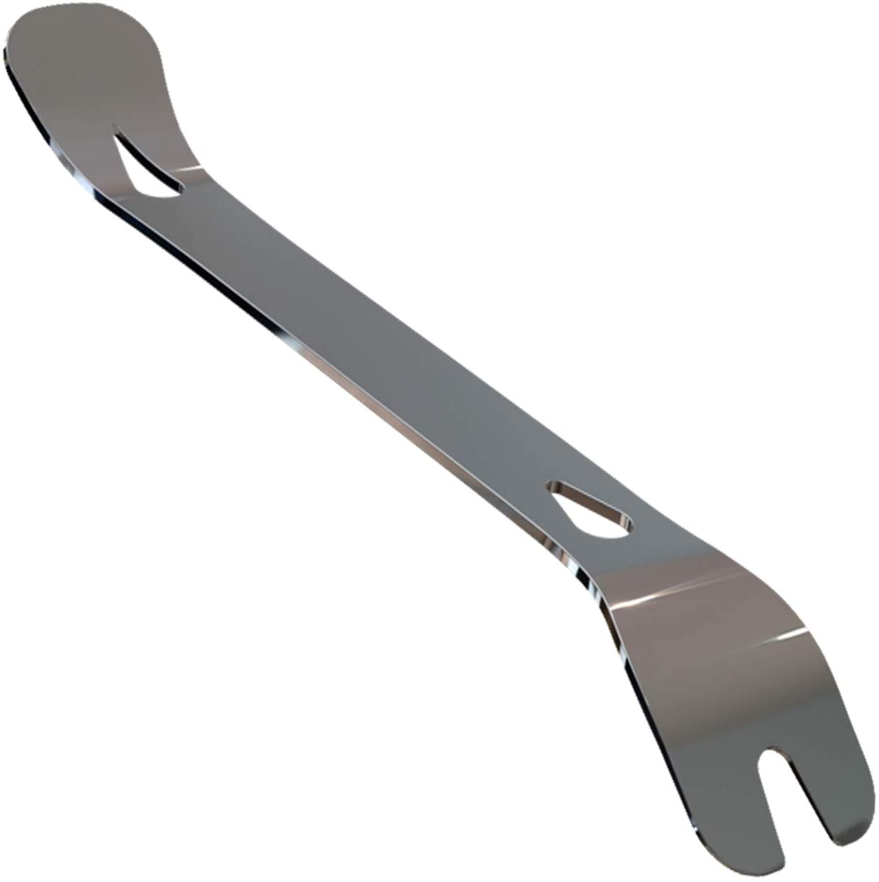 LivTee Stainless Steel Car Audio Disassembly Tool Rocker, Automobile Instrument Door Panel Buckle Removal Metal Screwdriver Crowbar