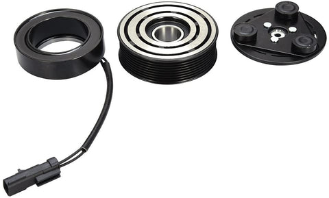 TOHUU 55111411AD A/C AC Compressor Clutch Kits Fit Dodge Ram HS18 Diesel Model L6 5.9L 6.7L