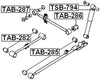 9004385149000 - Arm Bushing (For Track Control Arm) For Daihatsu - Febest