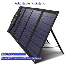 COOCHEER Solar Charger 120W Portable Solar Panel Foldable for Power Station Generator and Laptop Tablet GPS iPhone iPad Camera for Emergency Hurricane Home