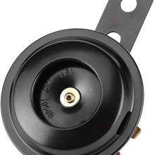 Motorcycle Horn,Motorcycle Horn Mini 77mm 12V 105dB Durable Horn for Universal Motorcycle