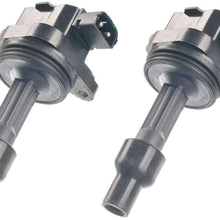 Set of 2 Ignition Coils Pack for Volvo S40 2000-2004 V40 2000-2004 l4 1.9L