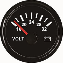 ELING Voltmeter Voltage Gauge 24V 16-32V 52mm(2") with Backlight