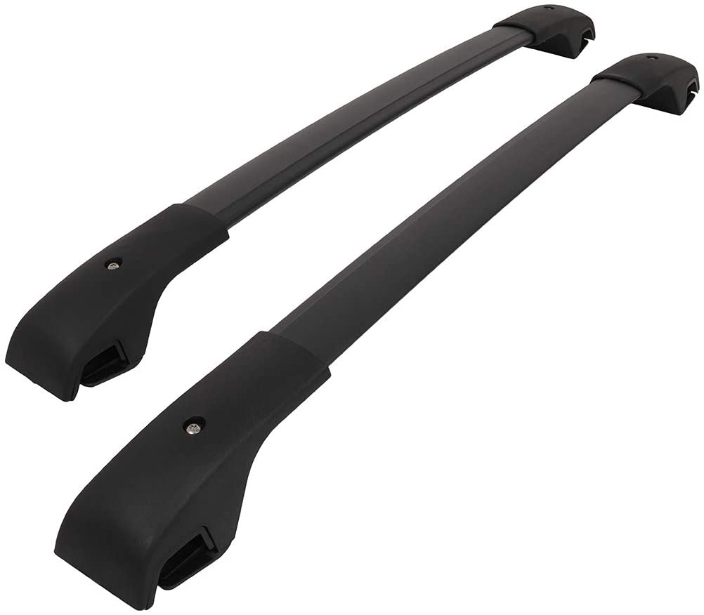 cciyu Roof Rack Crossbar Fit for Jeep Patriot 2007-2017 2pcs Aluminum Car Top Luggage Carrier Rails