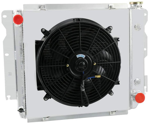 OzCoolingParts 3 Row Core All Aluminum Radiator + 16