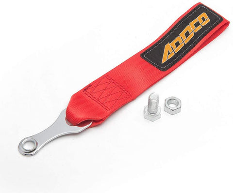 Addco Racing Universal Front and Rear Tow Strap Tow Hook JDM for Cars Trucks (Purple)