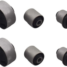 NEW Set of 6 Front Lower Control Arm Inner & Outer Bushing Kit For Accord TL TSX
