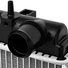 Fits 2003 2004 2005 2006 Fairlady Z 350Z Plastic Tanks 2576 2577 Aluminum Core Radiator Replacement Assembly