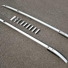 Kingcher 4 PCS Silver Roof Rails & Crossbars Fit for Land Rover Discovery 5 LR5 2017 2018 2019 2020 2021 Rack Bars Baggage Luggage