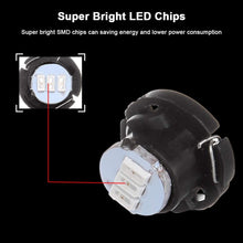 cciyu Red T5/T4.7 Neo Wedge 3 SMD A/C Climate Control LED Light Bulbs Instrument Panel Indicator Lamp,10 Pack