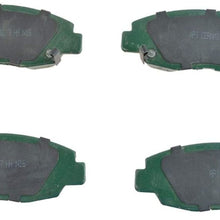 Premium Posi Ceramic Disc Brake Pad Front Set for Honda Civic EX LX DX