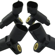 4 pcs Front & Rear Left & Right ABS Wheel Sensor Fit FOR VW AUDI MK4 Golf TT Beetle
