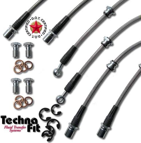Techna-Fit Brake Line Kit Subaru 2008 Outback all 6 line brake kit - SUB-1127SM