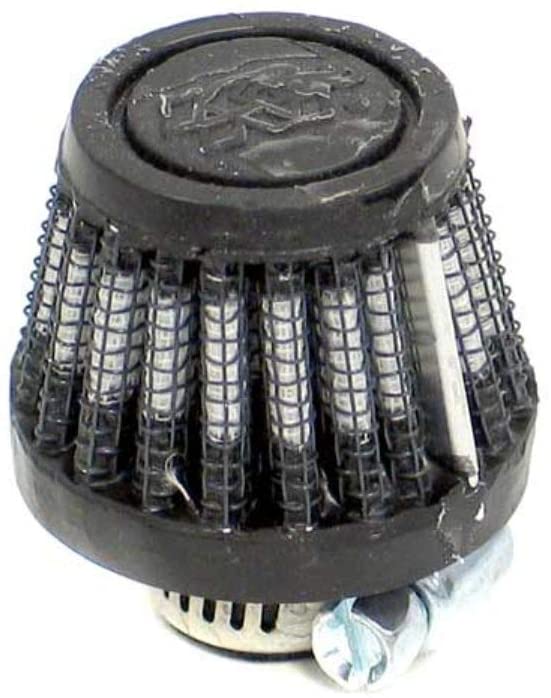 K&N Universal Clamp-On Air Filter: High Performance, Premium, Replacement Filter: Flange Diameter: 0.3125 In, Filter Height: 1.375 In, Flange Length: 0.375 In, Shape: Round Tapered, RU-3170