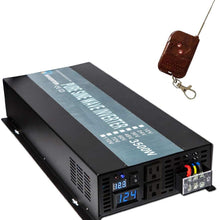 WZRELB 3500W 12V 120V Pure Sine Wave Solar Power Inverter With Remote Control Switch