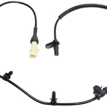 ABS Wheel Speed Sensor Front Driver Side Left compatible with 07-15 Ford Edge Lincoln MKX