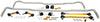 Whiteline BWK002 Sway bar, bushings, Black